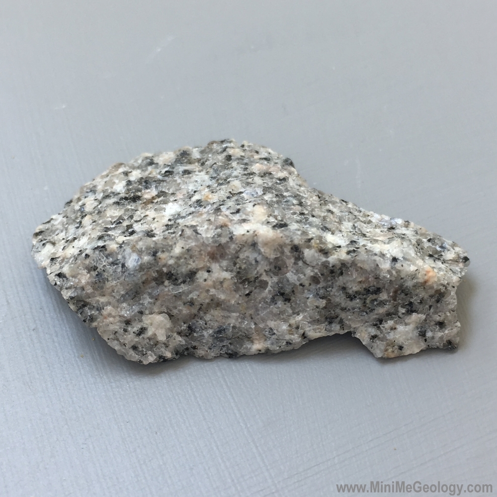 Gray to White Granite Igneous Rock Mini Me Geology