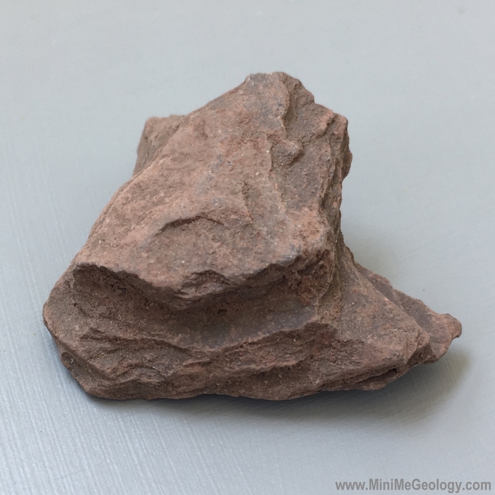Red Slate Metamorphic Rock - Mini Me Geology