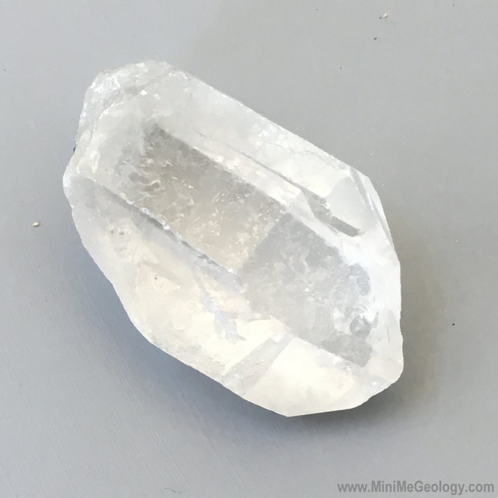Quartz Crystal Mineral - Single Point - Mini Me Geology