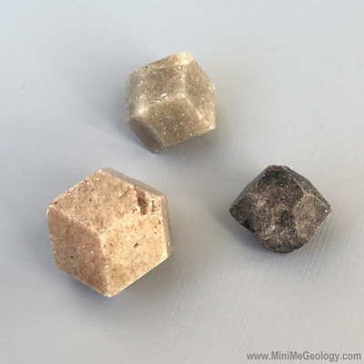 Green Grossular Garnet Mineral Crystals - Mini Me Geology