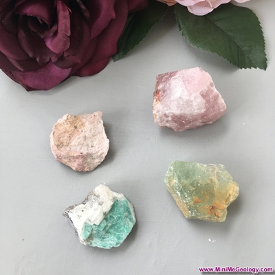 Heart Chakra Natural Healing Crystal Bundle (4th Chakra) | Metaphysical Chakra Stones