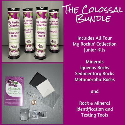 Colossal Rock & Mineral Kit  Mini Me Geology