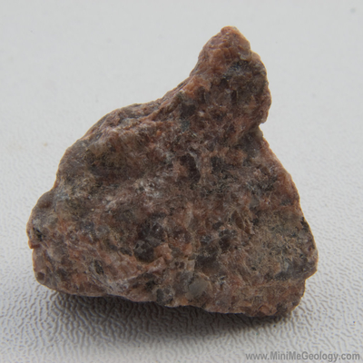 Red to Pink Granite Igneous Rock - Mini Me Geology