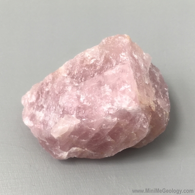 Rose Quartz Mineral - Mini Me Geology