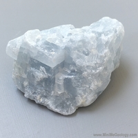 Image Calcite Mineral - Blue