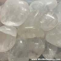 Image Tumbled Clear Quartz - Approximately 1 lb. - only 4 left!
